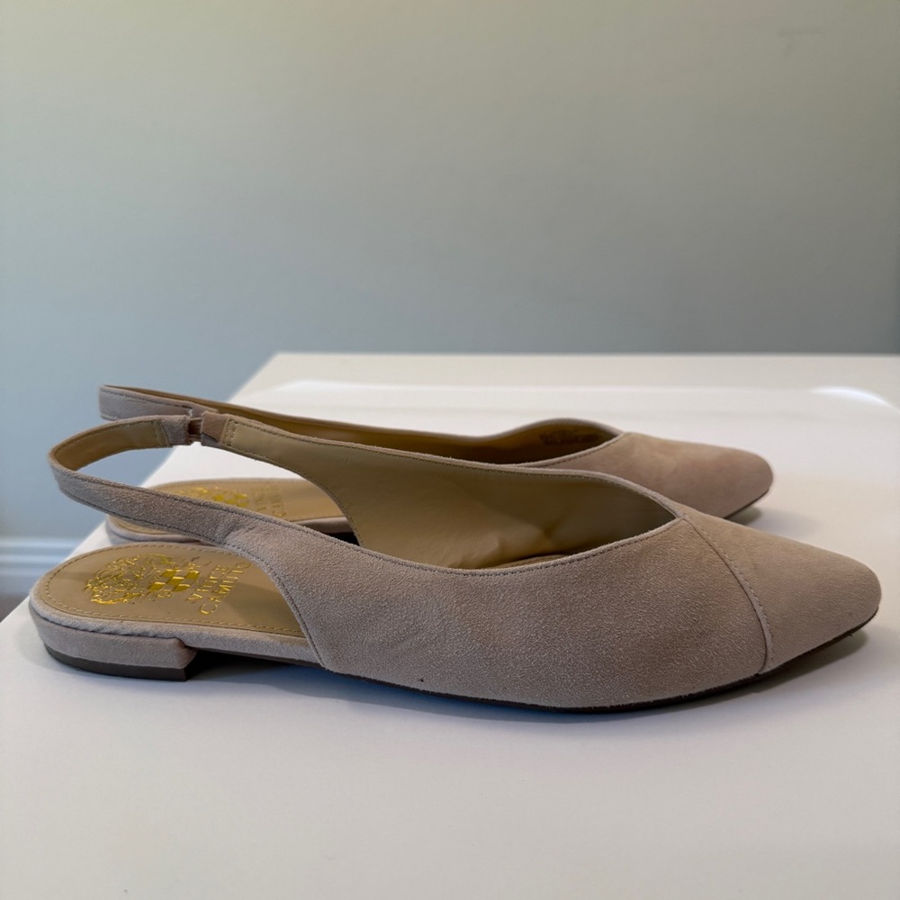 Vince Camuto Jasenia Slinback Flat Shoes in light pink - size 8 - Picture 5 of 13